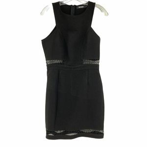 Missguided Dress Size 6 US 9614 Cutout Black